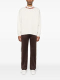 Palm Angels logo-print cotton sweatshirt