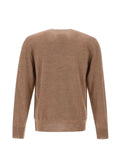 MM6 Maison Margiela contrasting-stitching Numeric-logo sweater