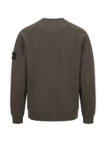 Stone Island 6100008 organic cotton fleece sweatshirt
