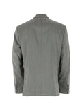 HUGO double-breasted peak-lapel jacket