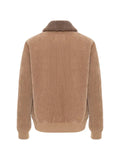 Colmar corduroy fleece-collar jacket